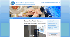 Desktop Screenshot of paijat-hame.bioanalyytikkoliitto.fi