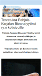 Mobile Screenshot of pohjois-karjala.bioanalyytikkoliitto.fi