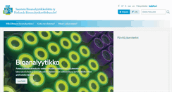 Desktop Screenshot of bioanalyytikkoliitto.fi